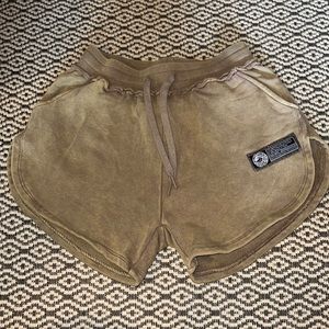 VERY TERRY ALPHALETE SHORTS